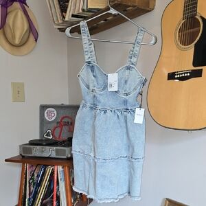 Denim Sleeveless Dress